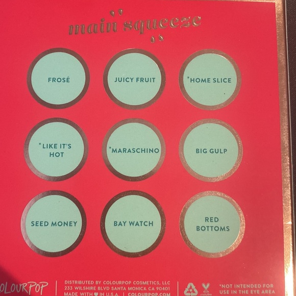 Main Squeeze Presses Powder Palette by Colourpop - Picture 5 of 5